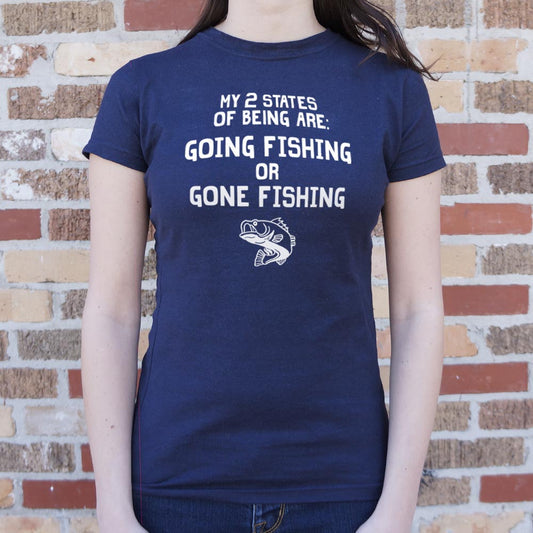 Going Gone Fishing 6dollarshirts T Shirt Premium Print