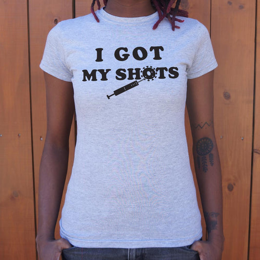 Got My Shots 6dollarshirts T Shirt Everyday Wear