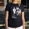 Home Office T Shirt Premium Print