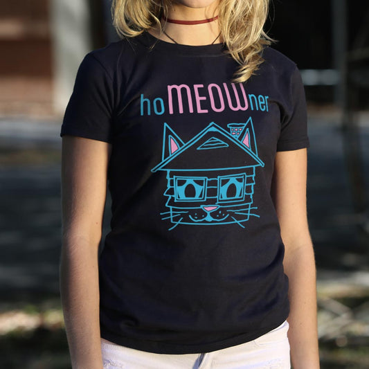 Homeowner T Shirt Minimal Style