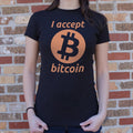 I Accept Bitcoin T Shirt US Trend