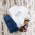 Organic cotton, feminist t-shirt, feminism shirt, nail polish t-shirt, gift for girl, gift for best friend