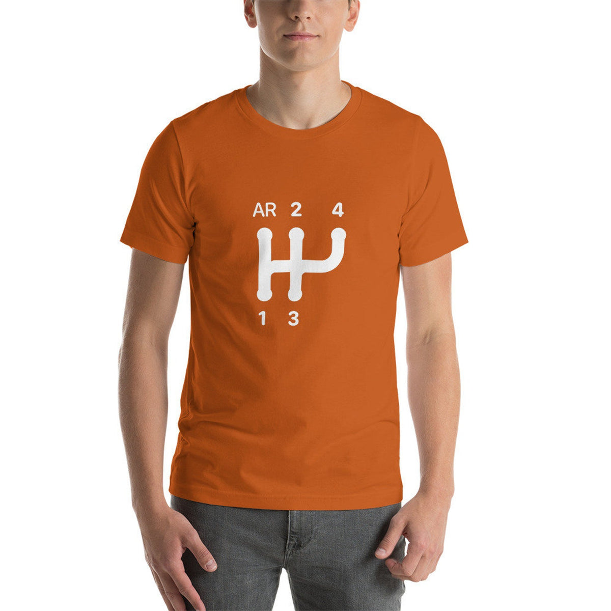 Citroen 2CV Shift Pattern Short-Sleeve Unisex T-Shirt