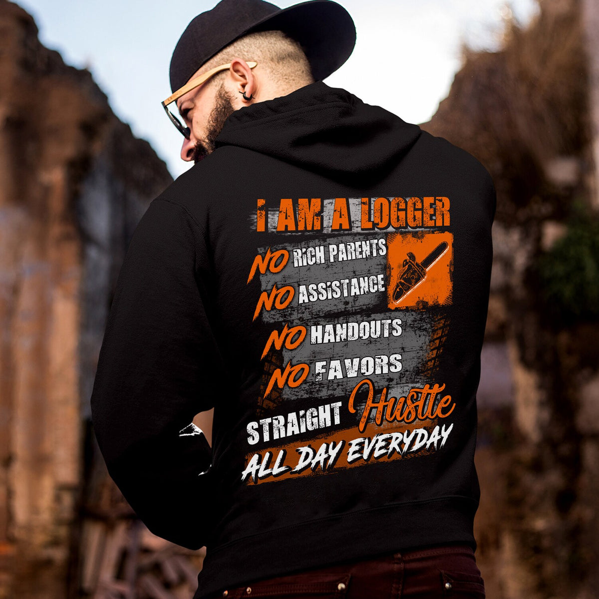 Xmas Logger Hoodie / Logger Shirt / Logger T-shirt / Logger Gift / Logger Sweatshirt / I am A Logger Shirt