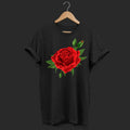 Red Roses Flower T-Shirt: Cute Floral Design, Valentine's Day Birthday Present