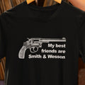 Nick Cave shirt - Bad seeds tshirt -  My Best Friends are Smith & Wesson tee - classic rock vintage Bowie Waits gift for streetwear poet