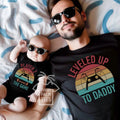 Leveled up shirt,player 1 player 2,dad and baby matching shirts,daddy to be shirt,funny fathers day shirt,funny fathers day shirt gift,mini