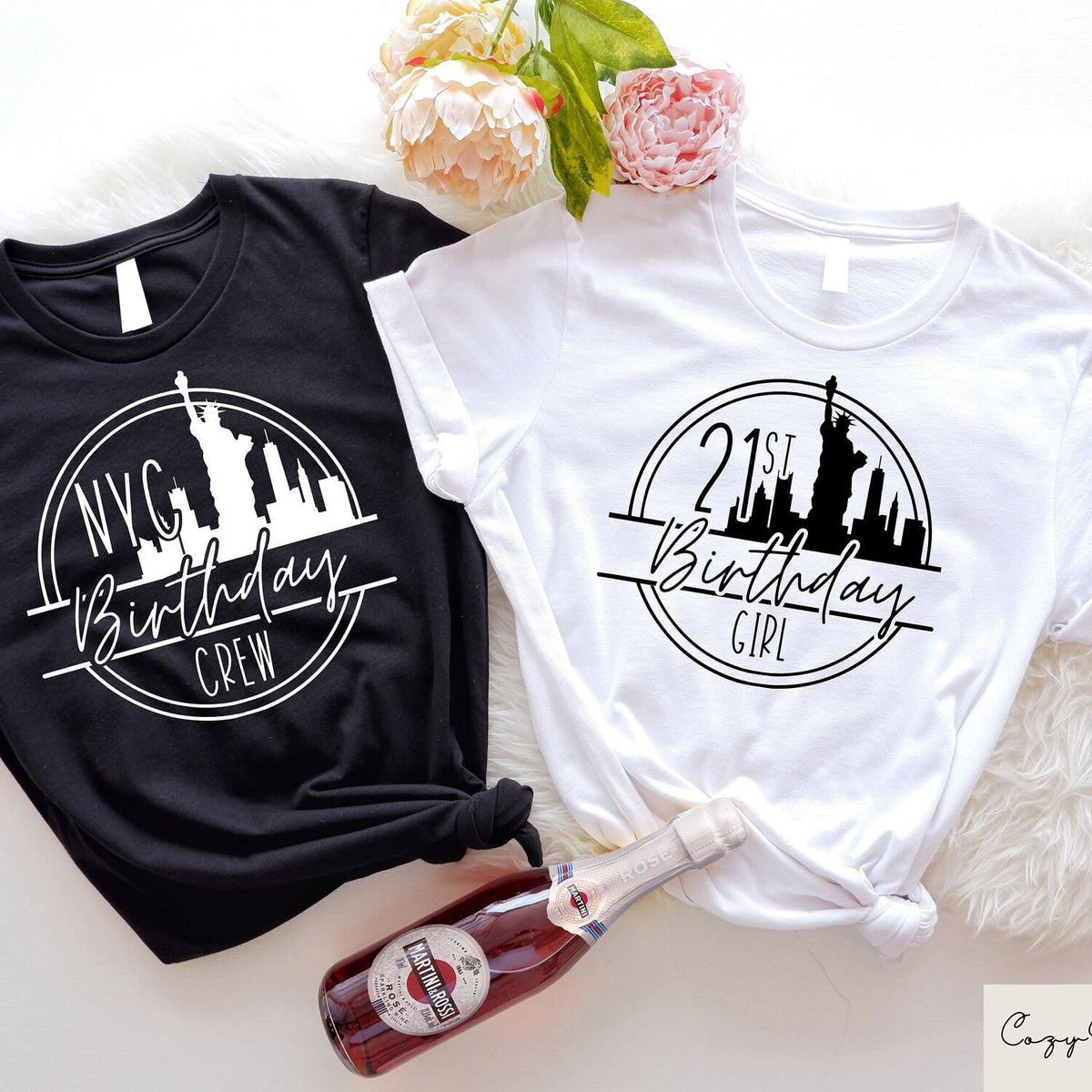 New York Birthday Shirt, NYC Birthday Shirt, Girls Birthday Shirt, Birthday Matching Shirts, Birthday Vacation Shirt, Birthday Crew Tshirts
