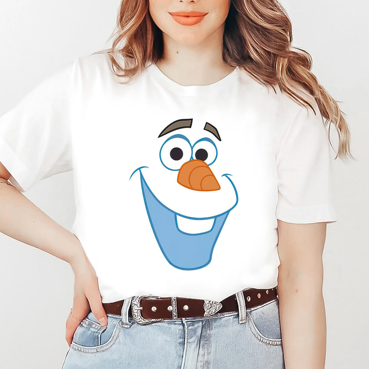 Disney Olaf Frozen T-Shirt: Cute Cartoon Character Tee, Magic Kingdom Family Trip Gift