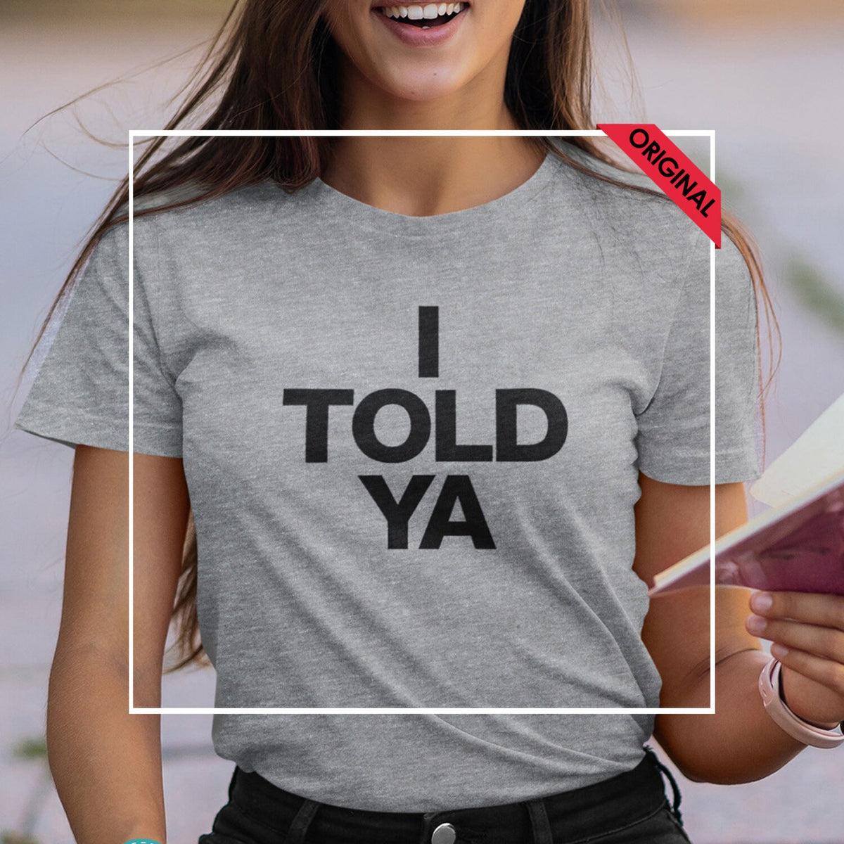 I Told Ya - T-shirt - Same As Worn By Zendaya as Tashi in Challengers Movie