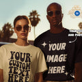 Custom Personalized T-Shirt: High Quality Soft Cotton, Any Occasion Gift, Custom Text & Image