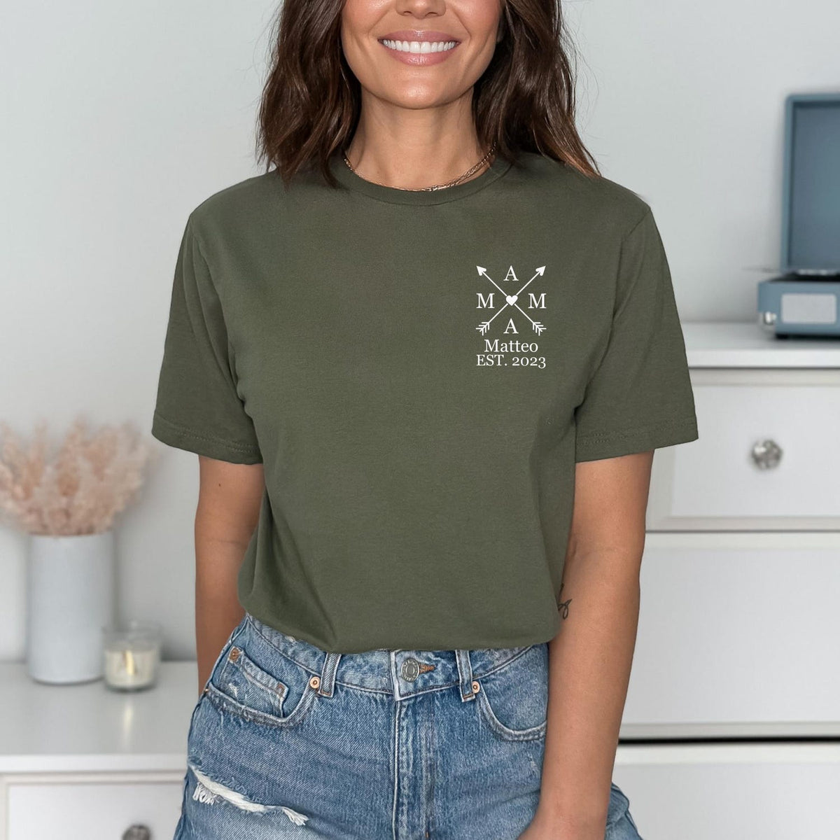 Custom Mom T-Shirt: Unforgettable Gift for New Moms, Birthday & Mother's Day Present