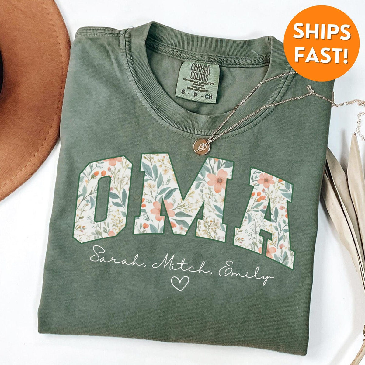 Comfort ColorsÂ® Oma Shirt, Oma Tshirt, Oma Gift, Custom Oma, Oma to be shirt, Oma sweatshirt, Oma christmas shirt, mothers day gift, grandma