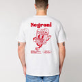Negroni Cocktail T-Shirt: Unisex Graphic Tee, Retro Cartoon Alcohol Gift