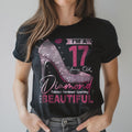 Girls 17th Birthday Shirt, 17th Birthday Girl Shirt, 17th Birthday Shirt for Her, Birthday Shirt 17 17th Birthday Gift 17th Birthday Outfit