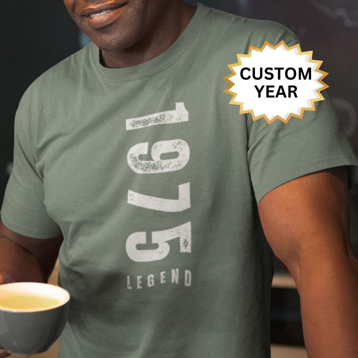 Funny 1975 50th Birthday T-Shirt: Vintage Retro Gift for Men, Milestone Celebration Tee