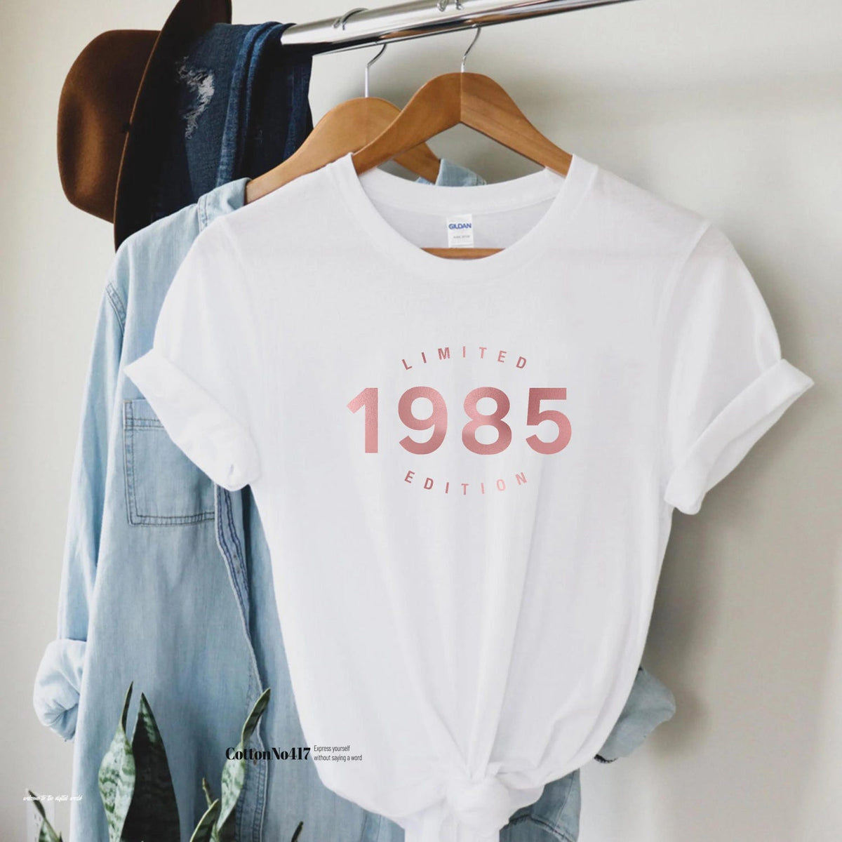 Limited Edition 1985 40th Birthday T-Shirt: Retro Unisex Gift for Him & Her