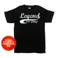 35th Birthday Gift 35 Years Old Custom T Shirt Gift For Birthday Bday Present For Him B Day Legend Since 1990 Shirt Mens Ladies Unisex Tee