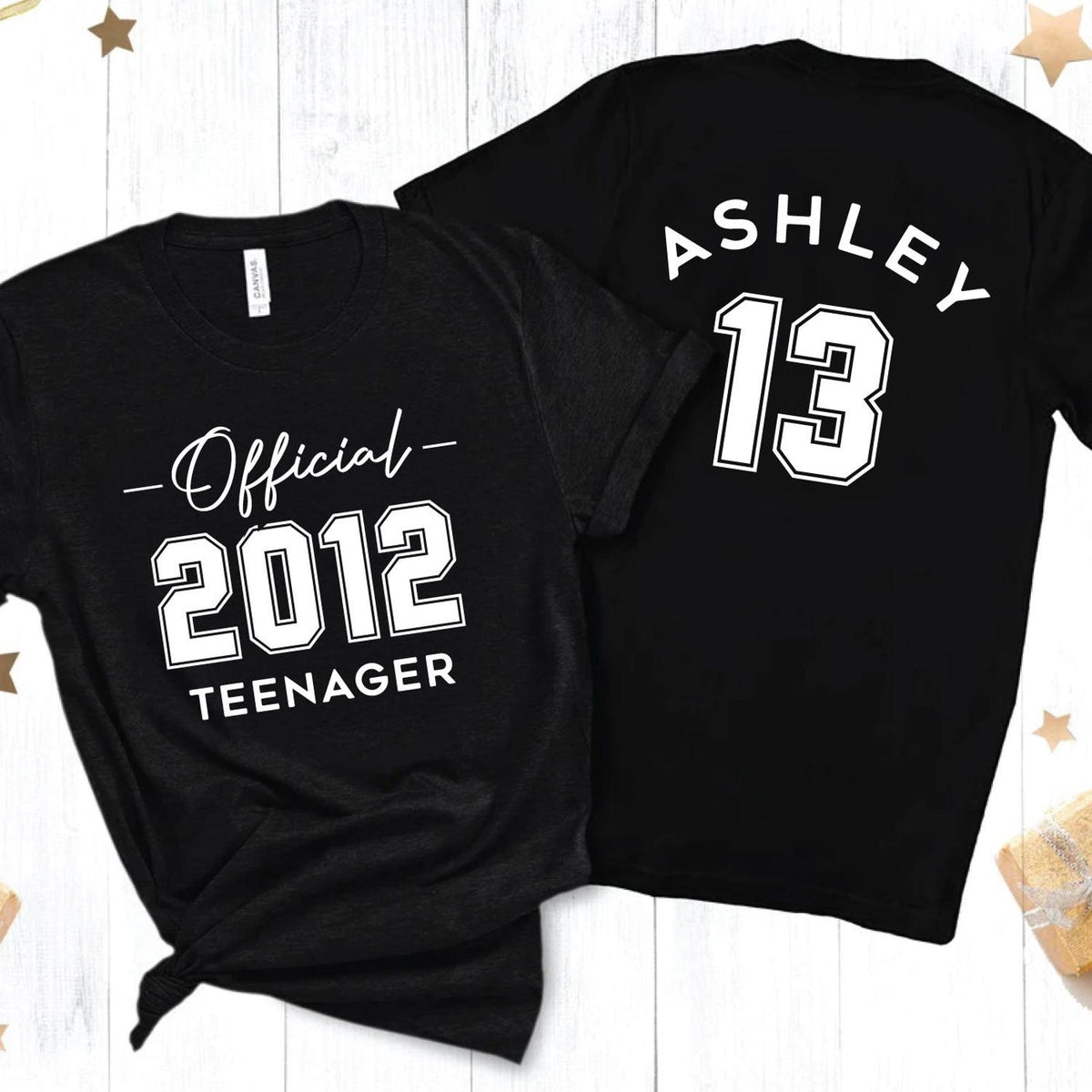 Official Teenager 2012 13th Birthday T-Shirt: Cute Gift for Boys & Girls