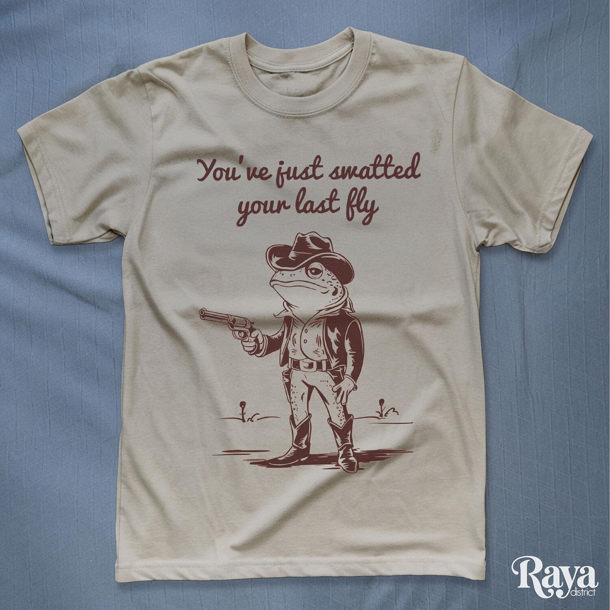 Funny Cowboy Frog Tee, Western Humor Shirt, Cute Frog Meme T-Shirt, Trendy Aesthetic Cowboy Graphic Tee Present, Quirky Retro Style Gift