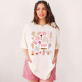 Pink Y2K 90s Nostalgia Tee Sonny Angel Cute Trinkets Graphic Tee Kewpie Cherub Girly Pastel Shirt Coquette Aesthetic Soft Girl Tee Vintage