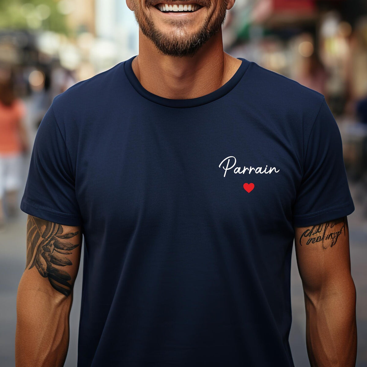 Personalized Godfather T-Shirt: Godfather Birthday & Christmas Gift, Custom Name Tee