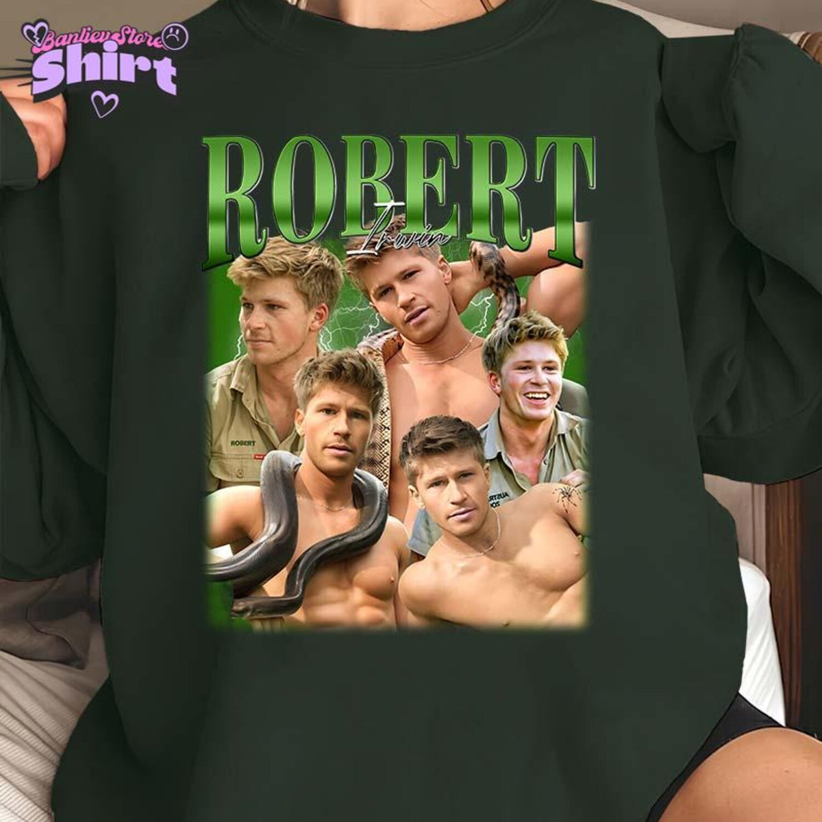 Robert Irwin Bootleg Shirt, Zoo Lover Gift, Nature Inspired T-shirt, Animal Lover Gift T-shirt, Wildlife Conservation Tee