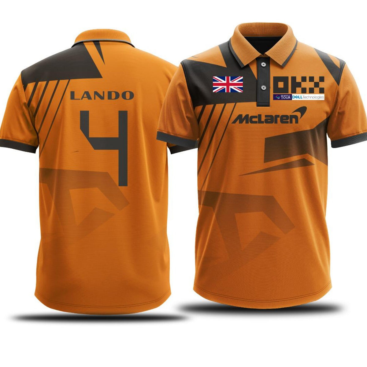 Lando Norris Shirt, F1 Polo Shirt,McLaren Racing 2025 Edition t shirt, f1 birthday gift t shirt, Christmas gift shirt, formula 1 polo shirt