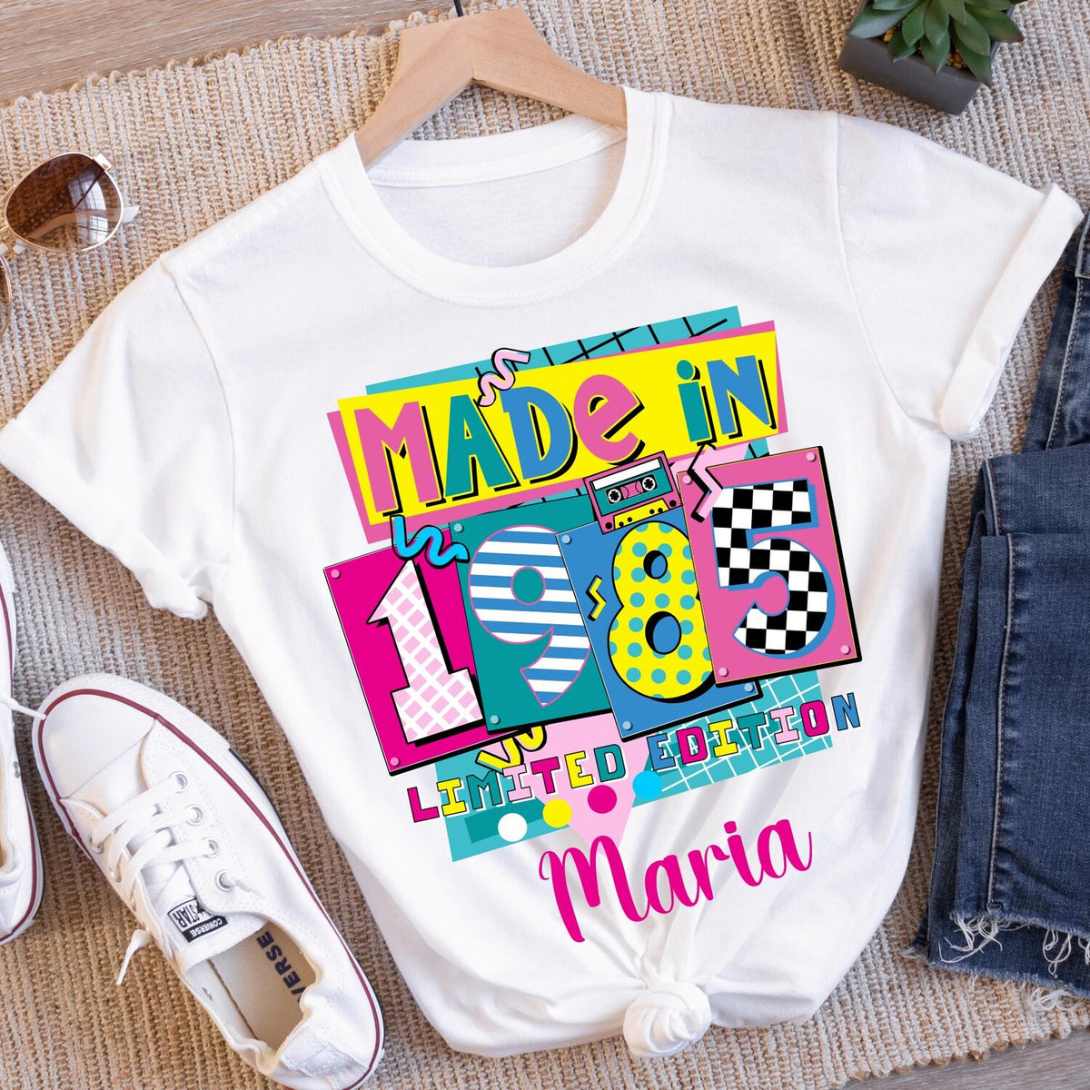 Made In 1985 Limited Edition 40th Birthday Shirt, Vintage 40th Party Tee