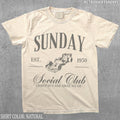 Sunday Social Club Unisex Formula One Merch, Sunday Racing Club Shirt, Aesthetic F1 Tee, Cute Formula 1 T-Shirt