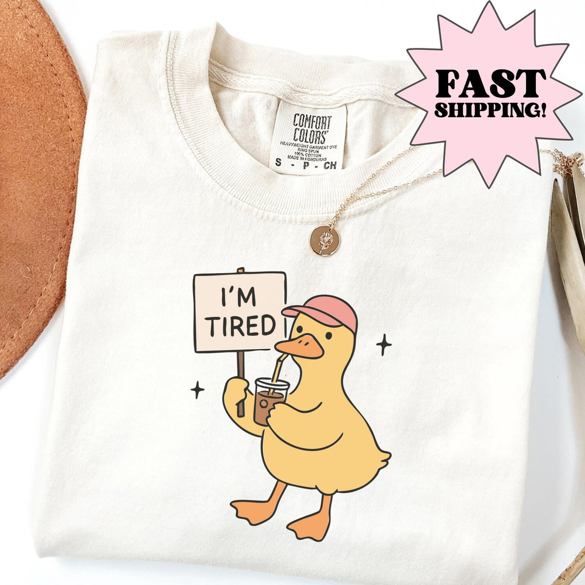 Comfort Colors Goose Shirt, Duck Shirt, I'm Tired Shirt, Meme Shirt, Iced Coffee Shirt, Funny Shirt, Funny Mom Life Shirt, Goose Lover Tee