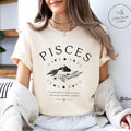 Pisces Shirt, Zodiac Sign Birthday Gift T-shirt, Astrology Unisex Tee