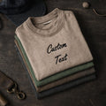 Personalized Embroidered Text Shirt: Custom Bachelorette/Birthday/Wedding Tee