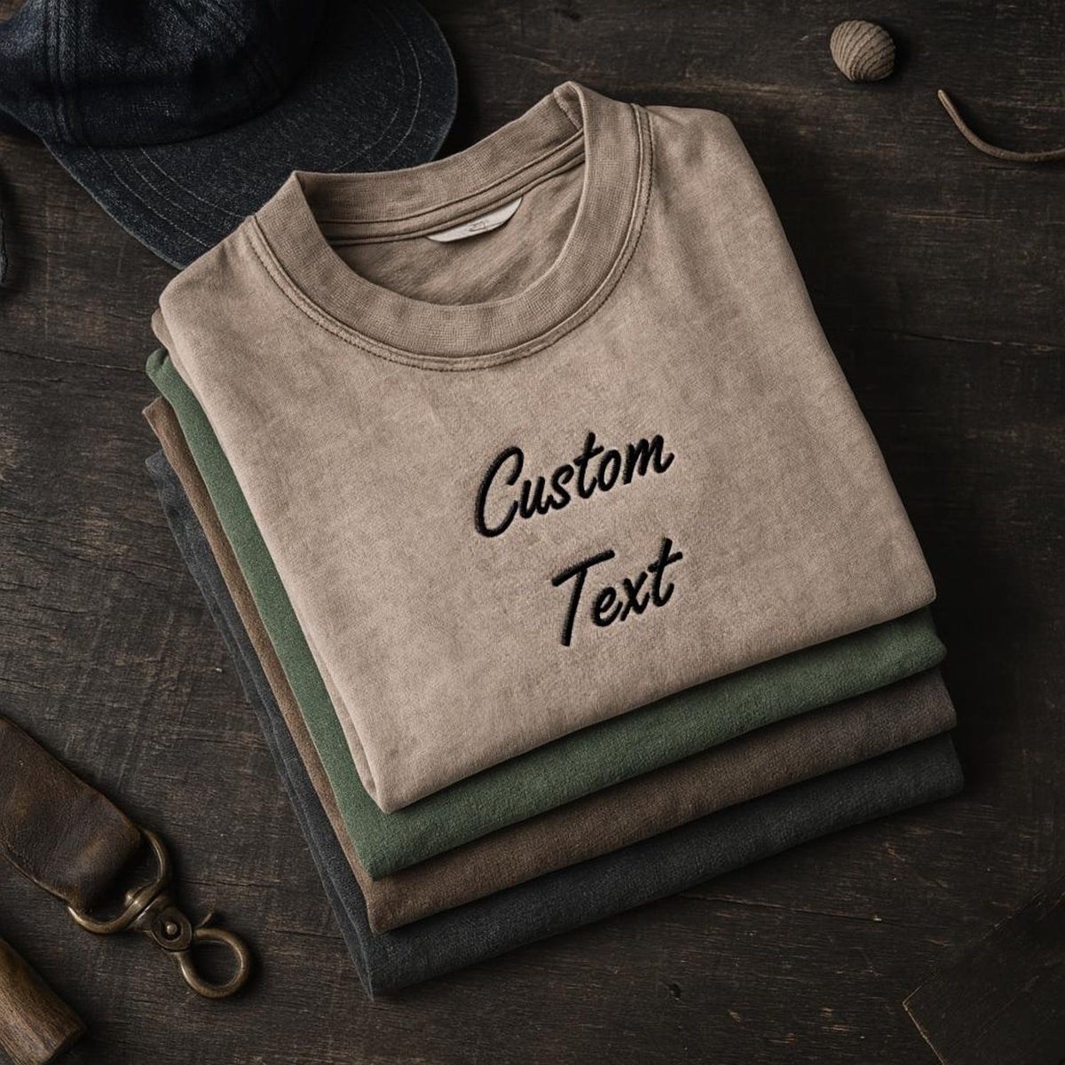 Personalized Embroidered Text Shirt: Custom Bachelorette/Birthday/Wedding Tee