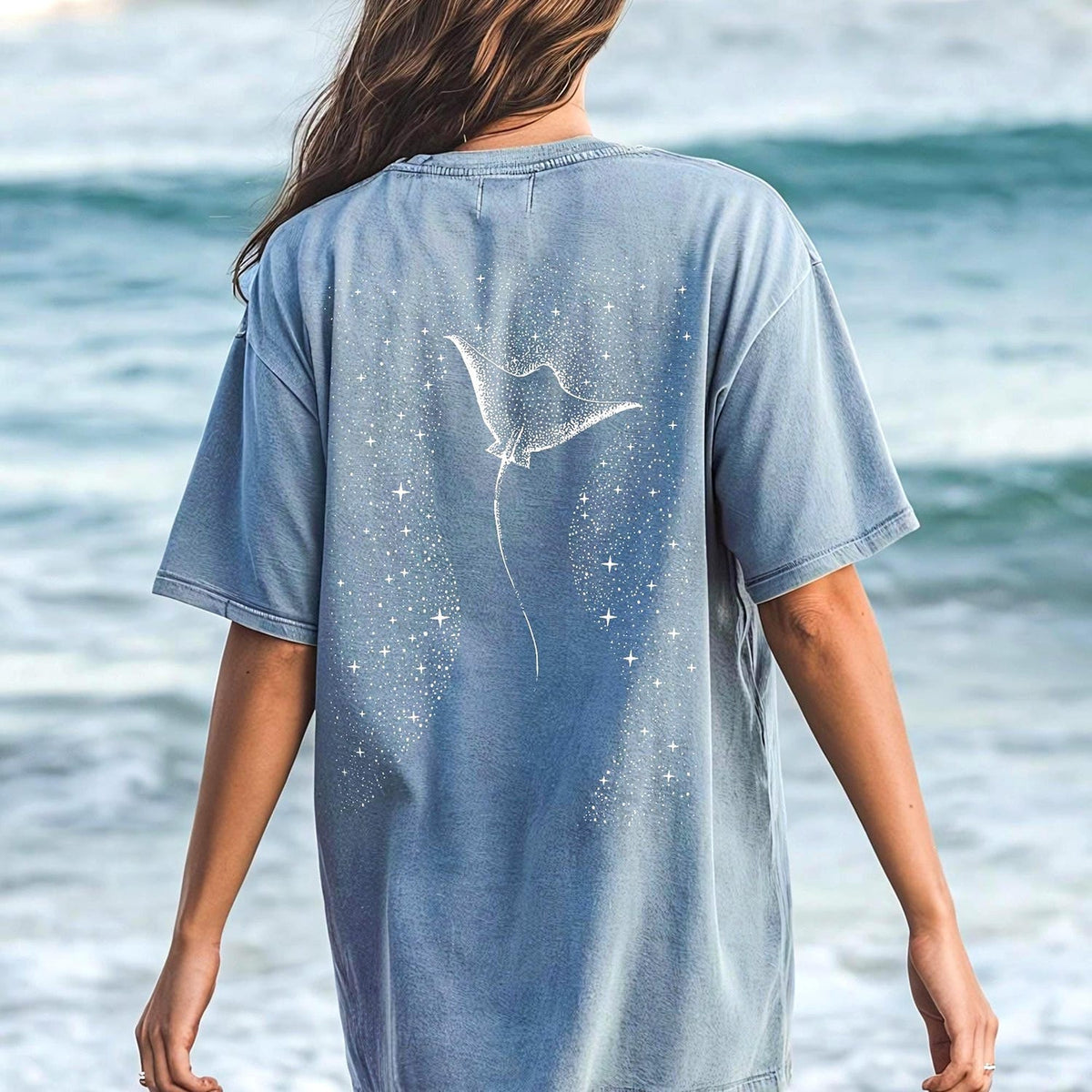 Comfort ColorsÂ® Manta Ray Shirt, Unisex Summer T-shirt For Ocean Lover, Sealife Aminal Tshirt, Marine Biologist Gift, Diving Shirt, Stingray