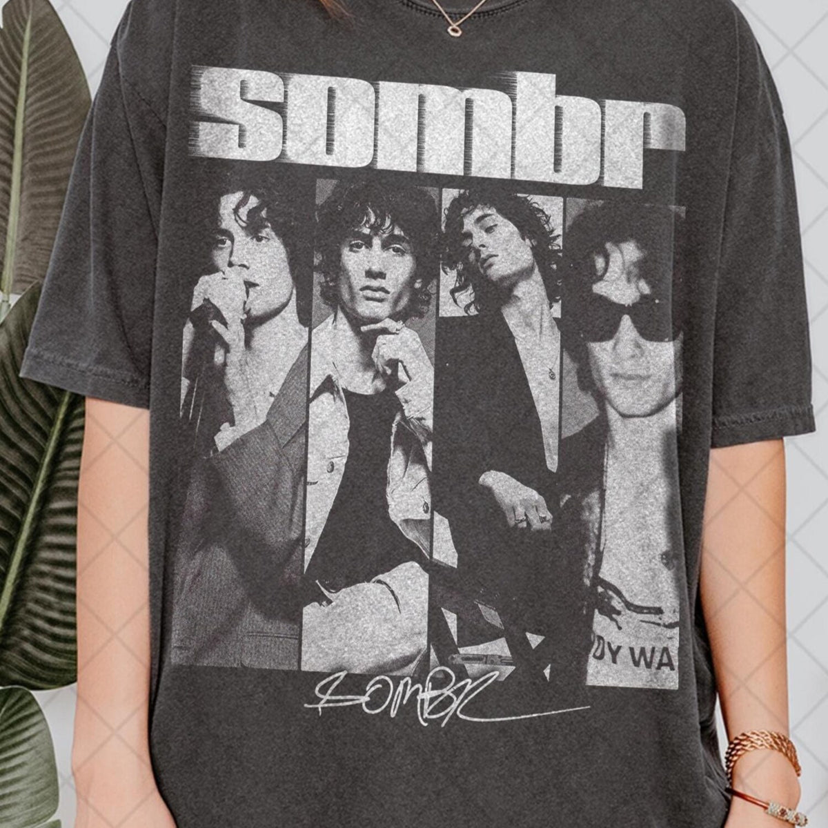 Retro 90's Sombr T-Shirt: World Tour Music Fan Bootleg Tee, Unisex Gift