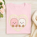 Jellycat Inspired Marshmallow T-Shirt Kawaii Gingham Heart Tee Cute Pastel Coquette Plushcore Shirt Soft Girl Aesthetic Gift y2k
