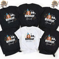 Personalised 30th Birthday Photo T-shirt, Matching birthday Squad,Birthday Gift for Women,Custom Face Name Birthday Shirt,The Birthday Hunts
