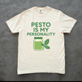 Pesto Is My Personality Shirt, Funny Italian Food Tee, Basil Lover Gift, Cute Pesto Aesthetic Shirt, Foodie Unisex Shirt, Sarcastic T-Shirt