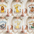 Vintage Disney Lion King Simba Nala Mufasa Shirt, Safari Mode Shirts, Animal Kingdom Shirt, Disneyland Family Trip Shirt, Birthday Gift Tee