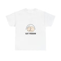 Cat Person Minimalist Line Art Emblem T-Shirt | Modern Cat Lover Tee, Simple Aesthetic Unisex Graphic, Gift for Cat Mom or Dad