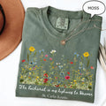 Comfort ColorsÂ® Catholic Saint Carlo Acutis Shirt, Religious Faith Tee, Floral Christian Shirt, Eucharist Shirt, All Saints Day Gift