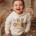 First Birthday Sweatshirt / Hoodie - Wild One Name, personalized, shirt, 1st birthday gift, birthday outfit child, boy girl
