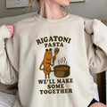 Rigatoni Pasta Together Shirt, Funny Worm Meme Unisex Tee, Trending Gift Hoodie