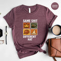 Same Shit Different Hat T-shirt, America Anti Trump Political Tshirt, Funny Protest Graphic Tee, Dark Humor Statement Tee Shirts, Humor Gift