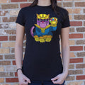 Infinity Paw Full Color T Shirt Minimal Style