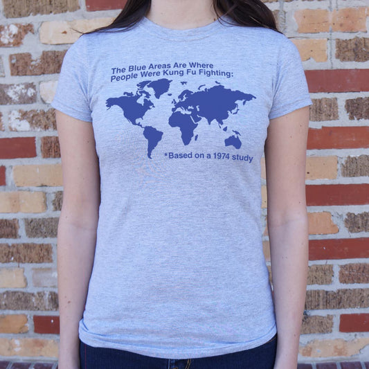 Kung Fu Map 6dollarshirts T Shirt Gift Ready