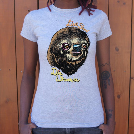 Live Slow Full Color 6dollarshirts T Shirt Premium Print
