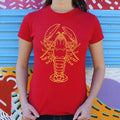 Lobster T Shirt Minimal Style