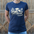 Lonely Mountain Greetings T Shirt Minimal Style
